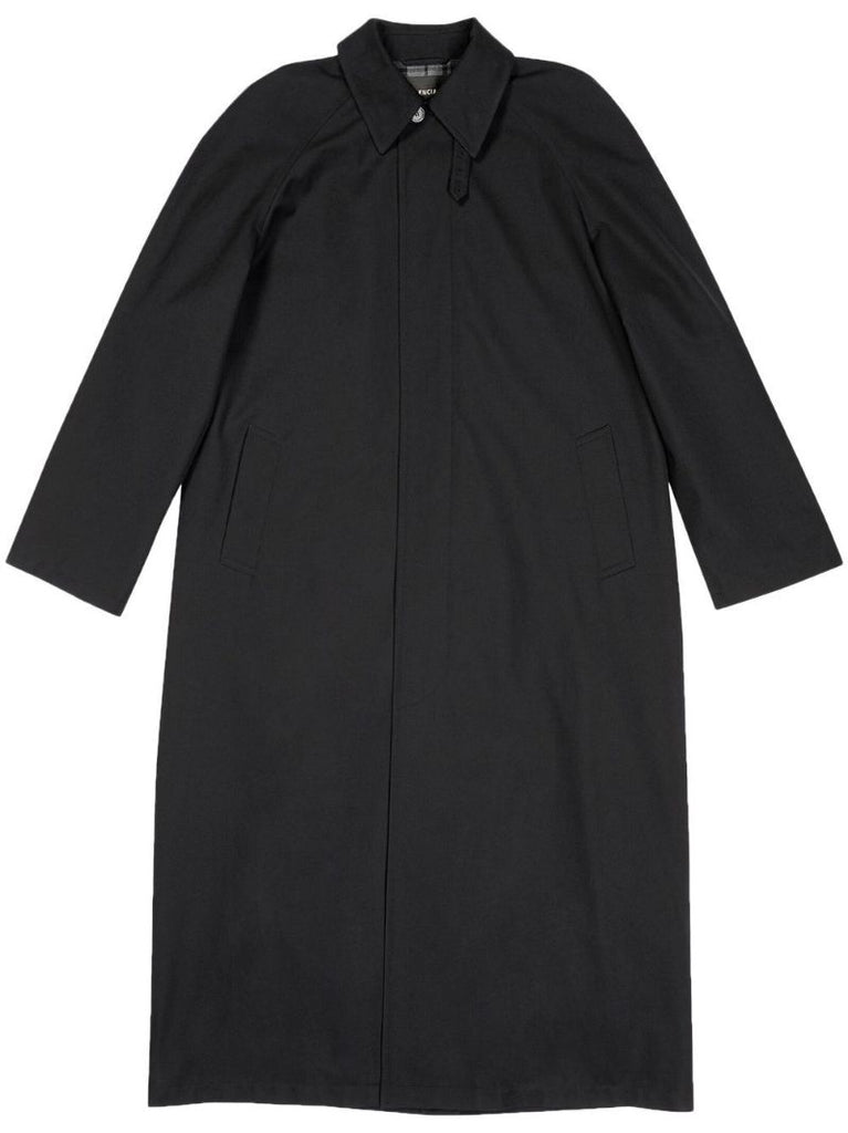 Black Maxi Car Coat