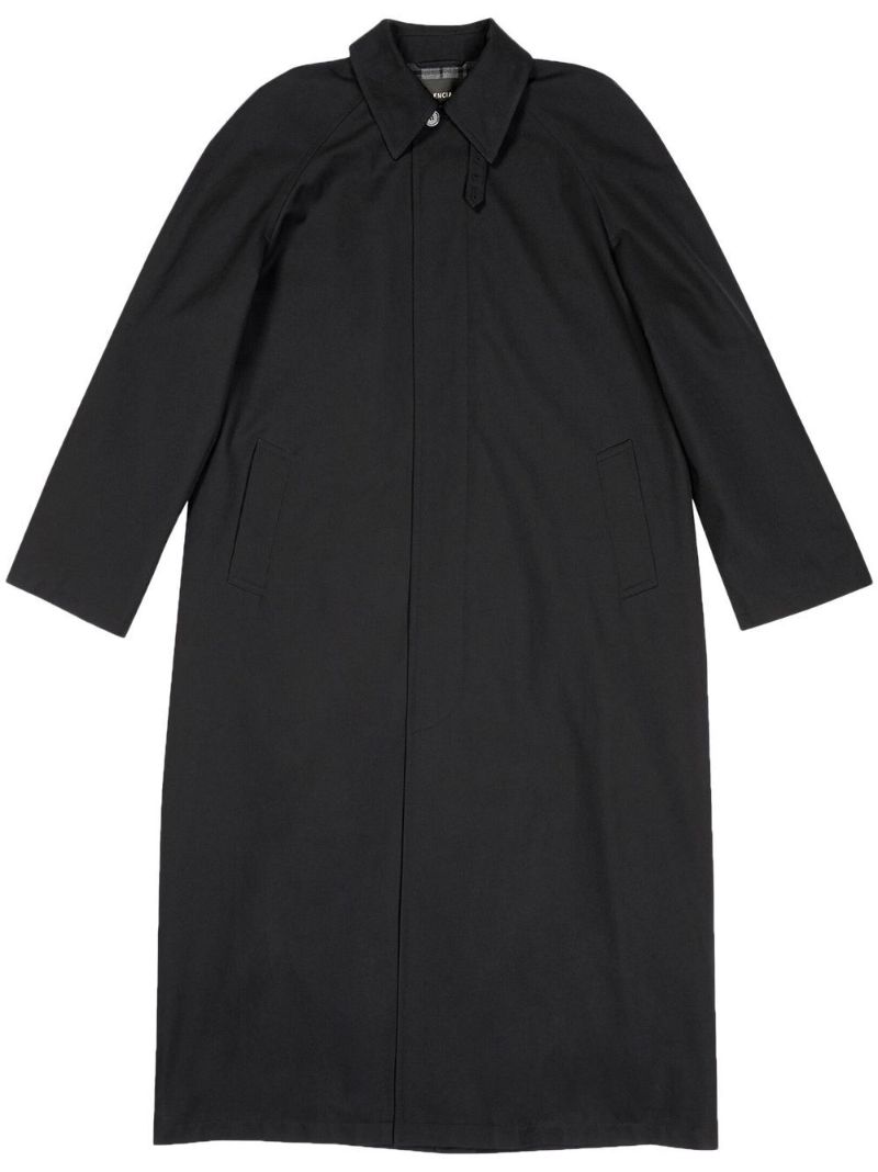 Black Maxi Car Coat