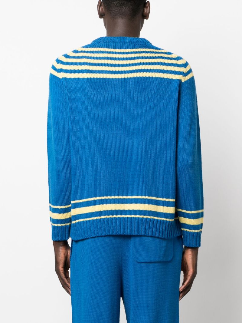 Blue Pony Lasso Embroidered Sweater