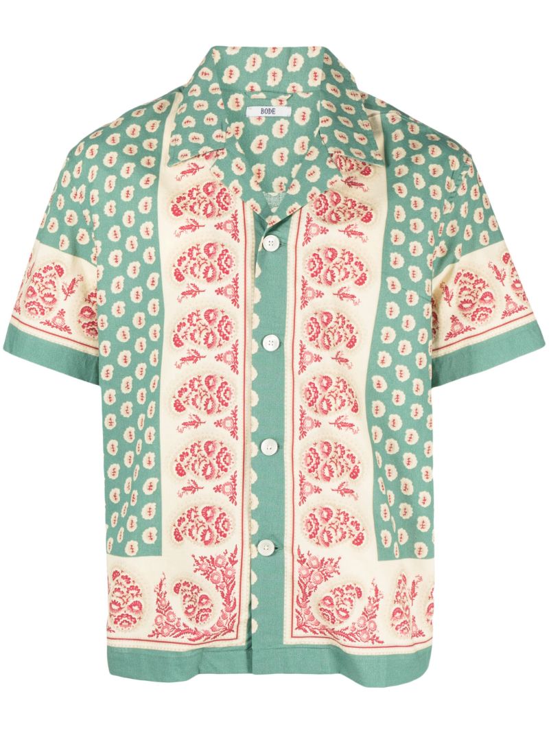 Multicolour Paisley Frame Shirt