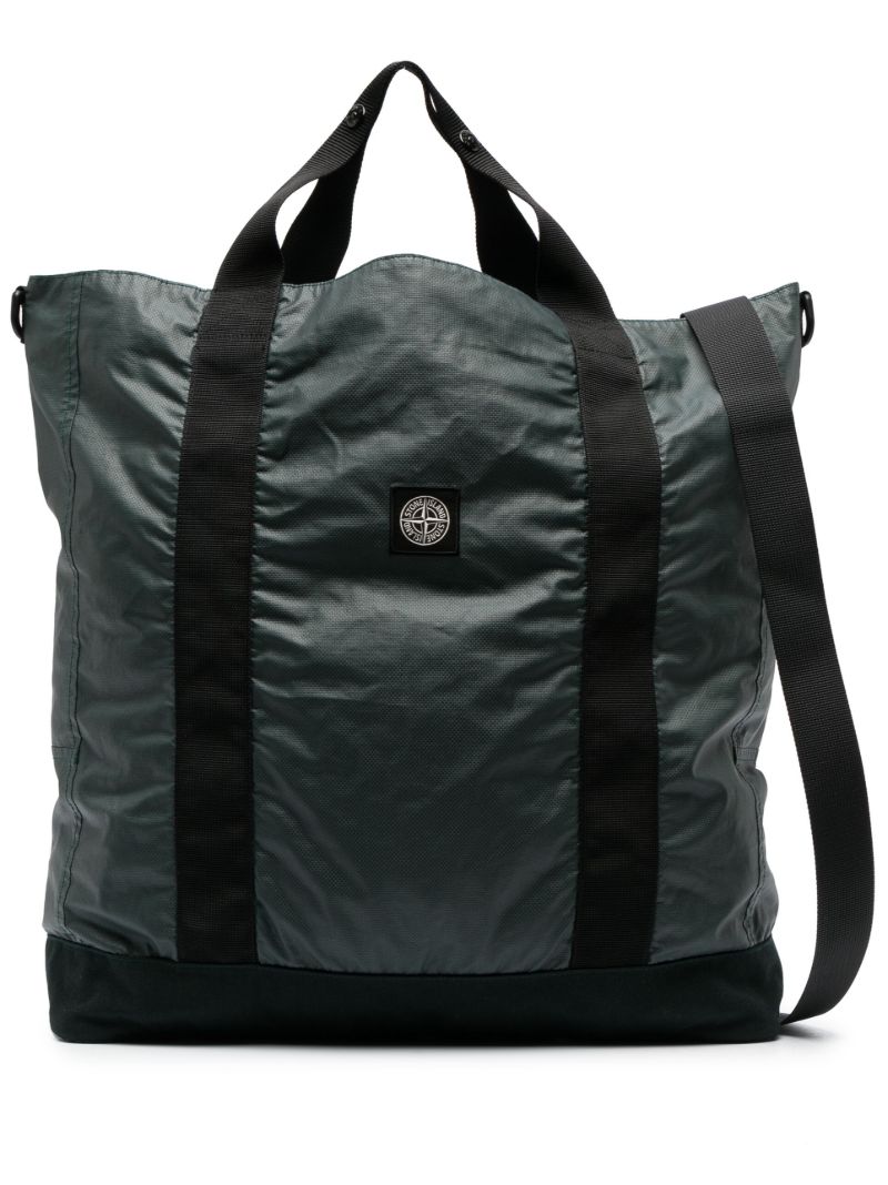 Green Canvas Tote Bag