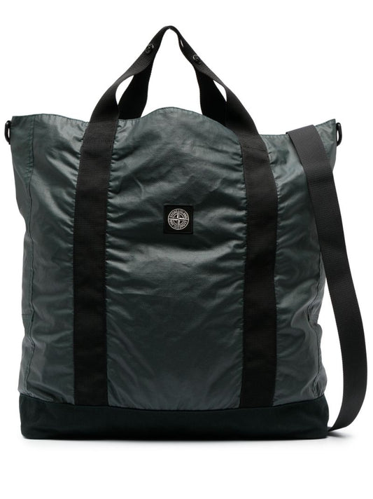 Green Canvas Tote Bag