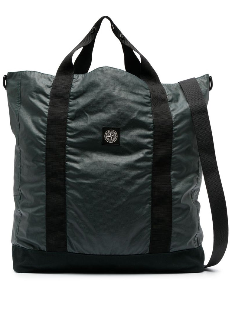 Green Canvas Tote Bag