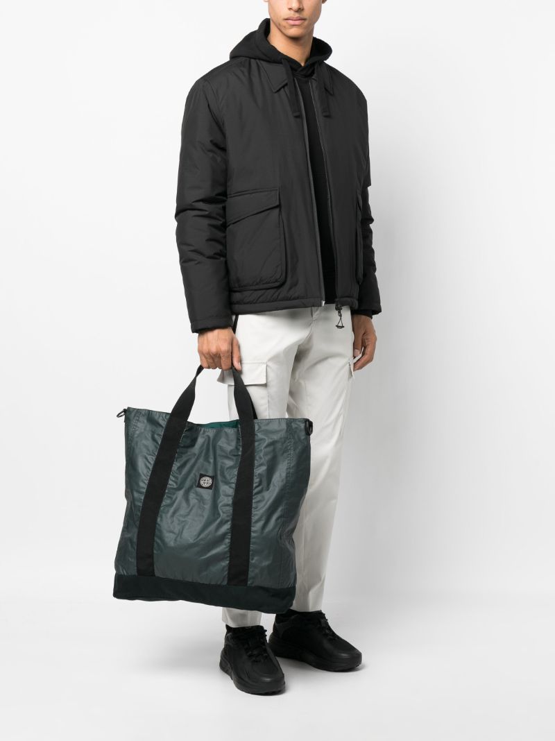 Green Canvas Tote Bag