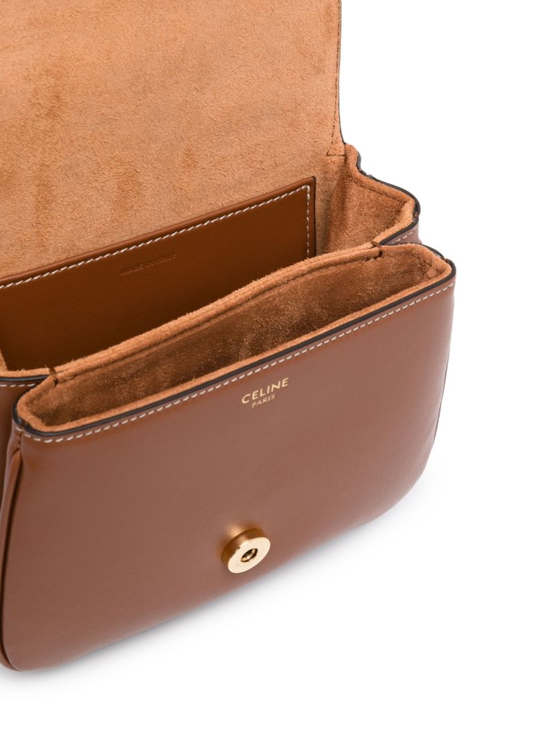 Brown Mini Tabou Leather Bag
