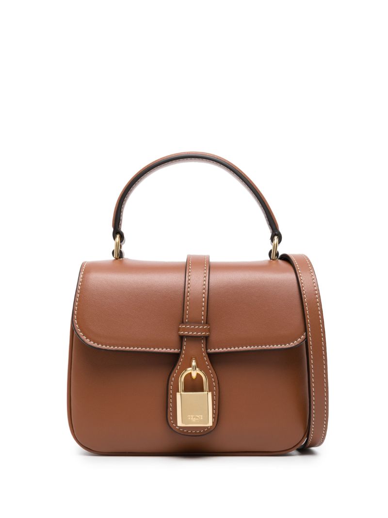 Brown Mini Tabou Leather Bag