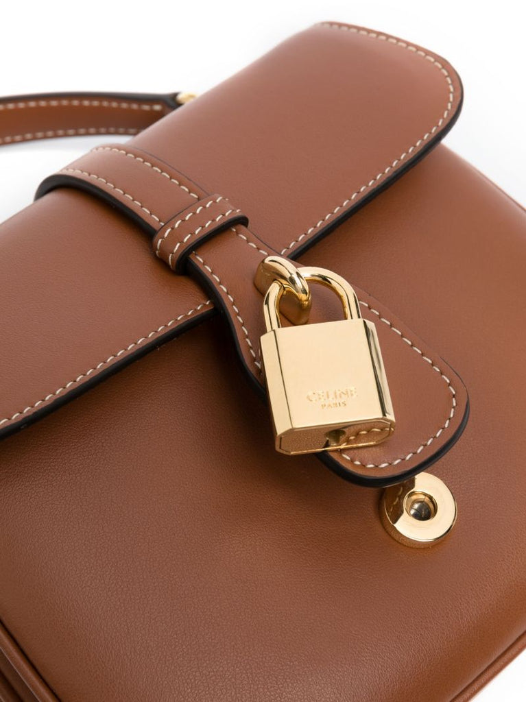 Brown Mini Tabou Leather Bag
