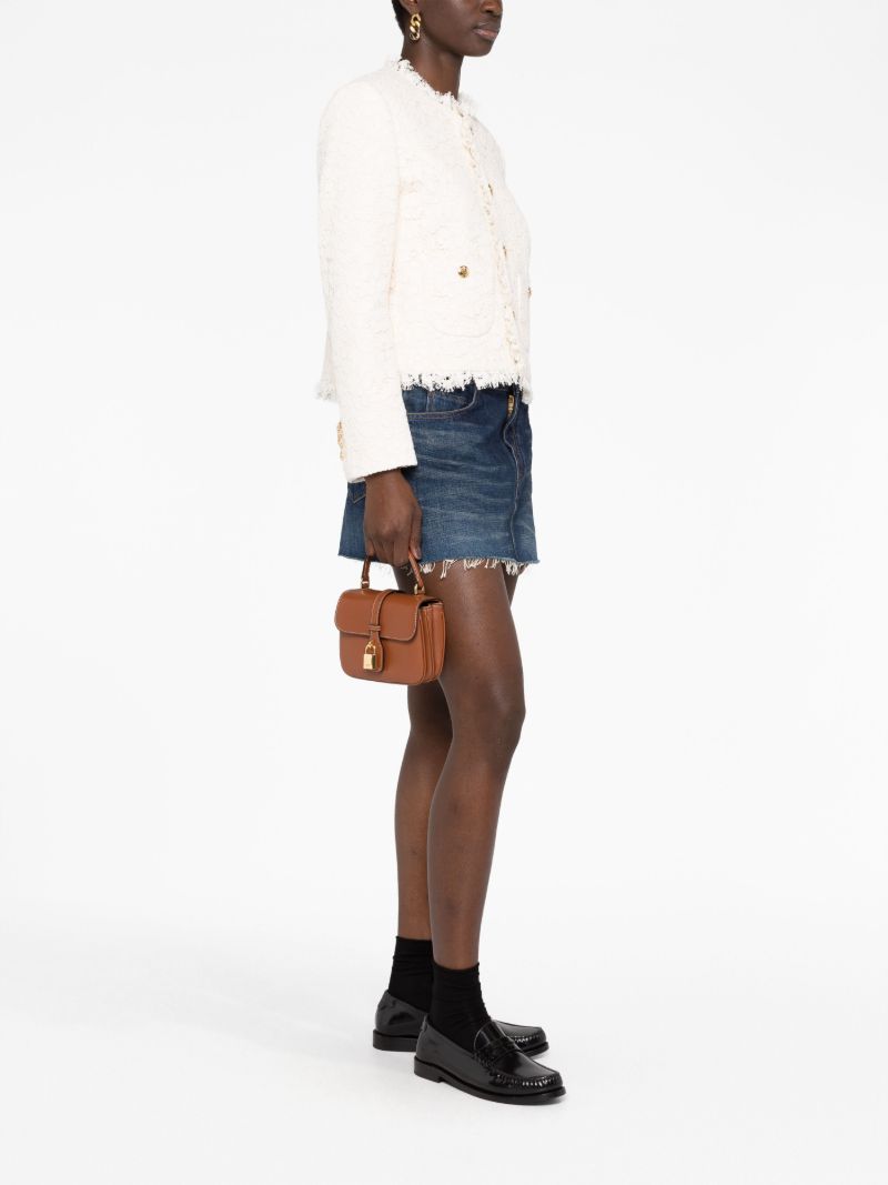 Brown Mini Tabou Leather Bag