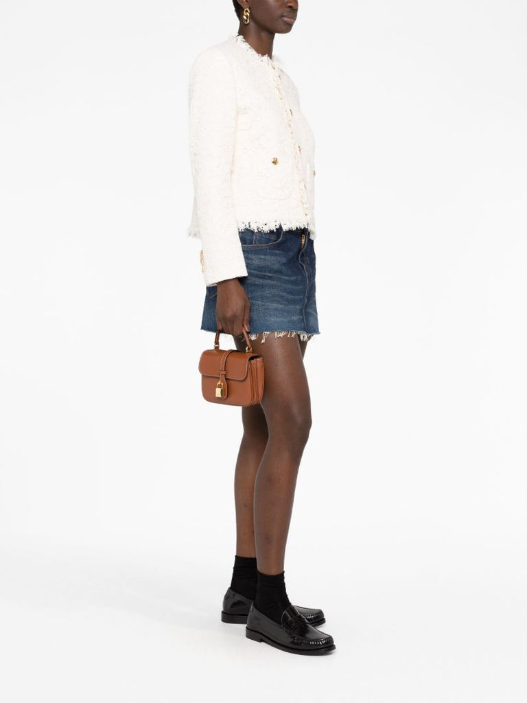 Brown Mini Tabou Leather Bag
