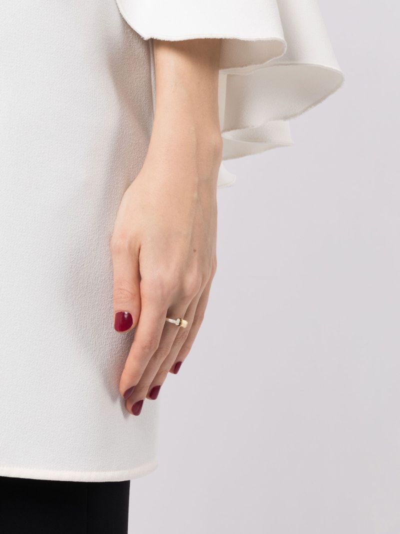Sterling Silver Trundle Lock Ring