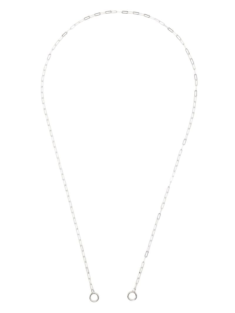 Sterling Silver Fine Square Link Chain Necklace
