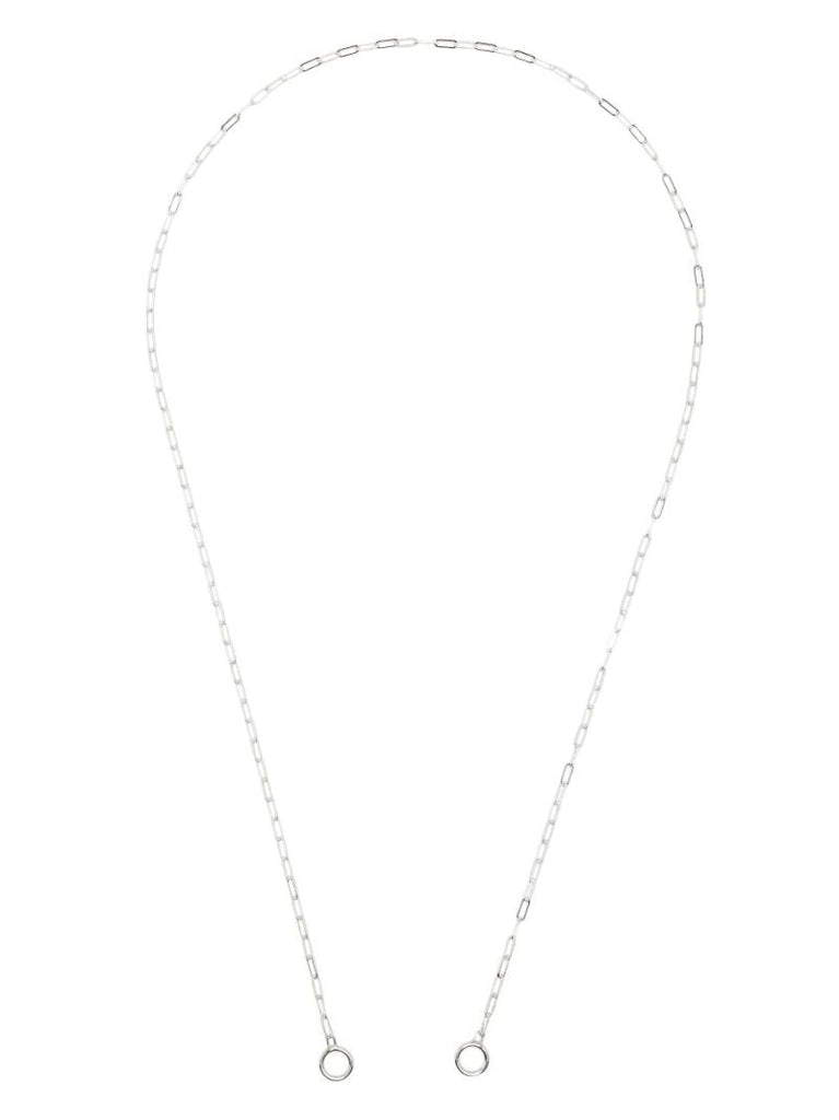 Sterling Silver Fine Square Link Chain Necklace