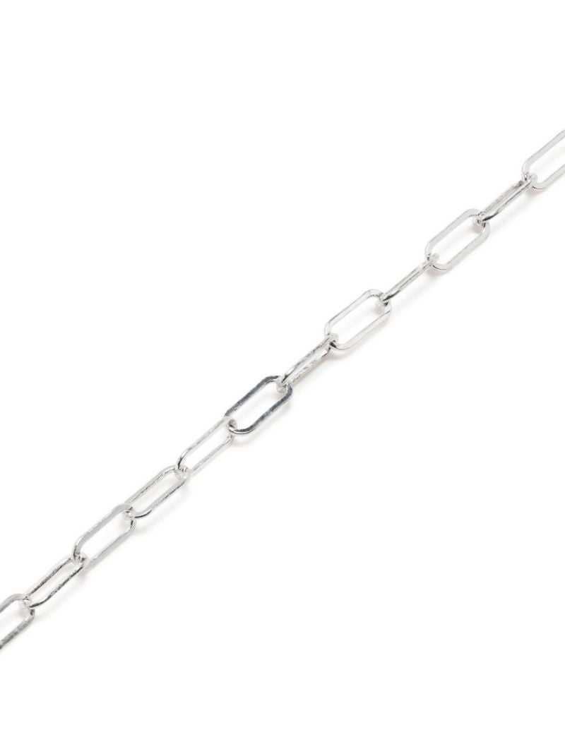 Sterling Silver Fine Square Link Chain Necklace
