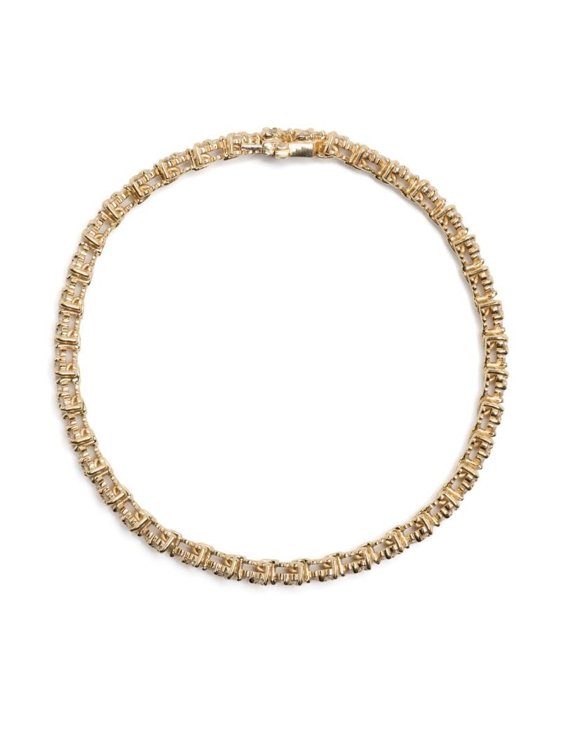 18k Yellow Gold Lizzie Diamond Bracelet