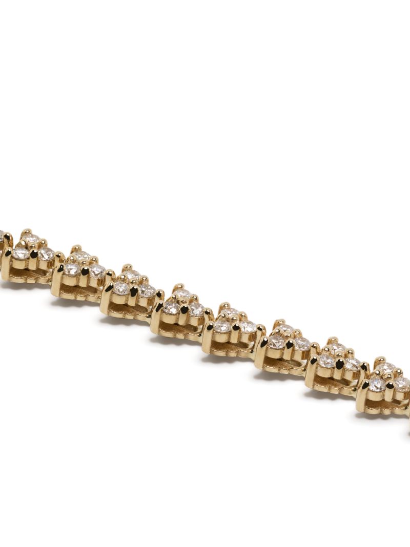 18k Yellow Gold Lizzie Diamond Bracelet