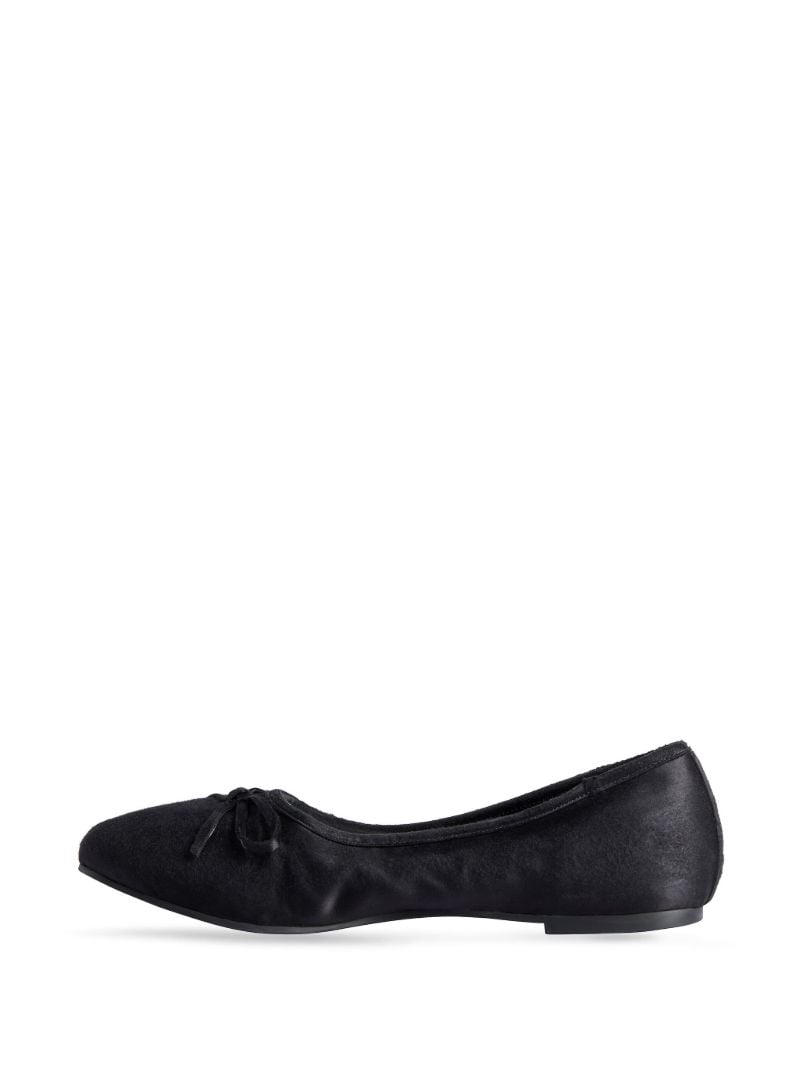 Black Leopold Ballerina Shoes