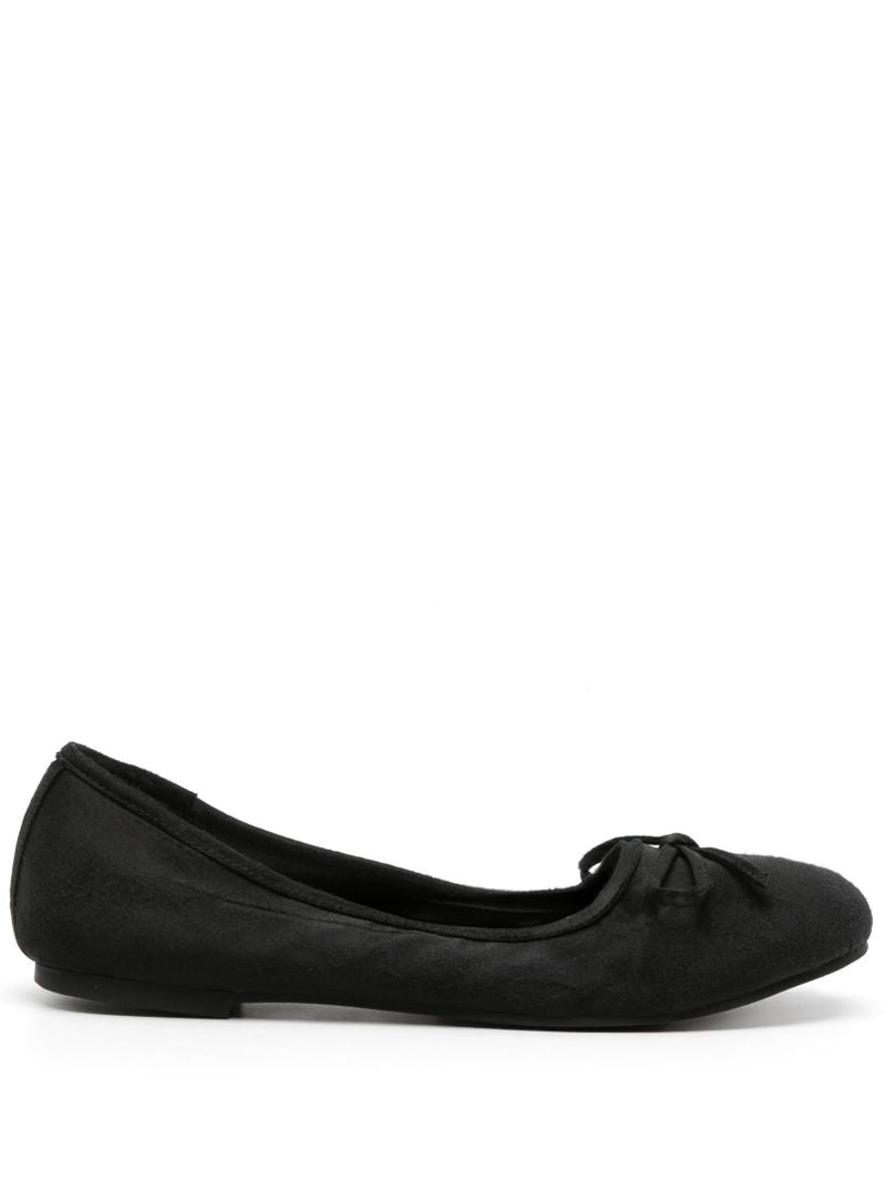 Black Leopold Ballerina Shoes