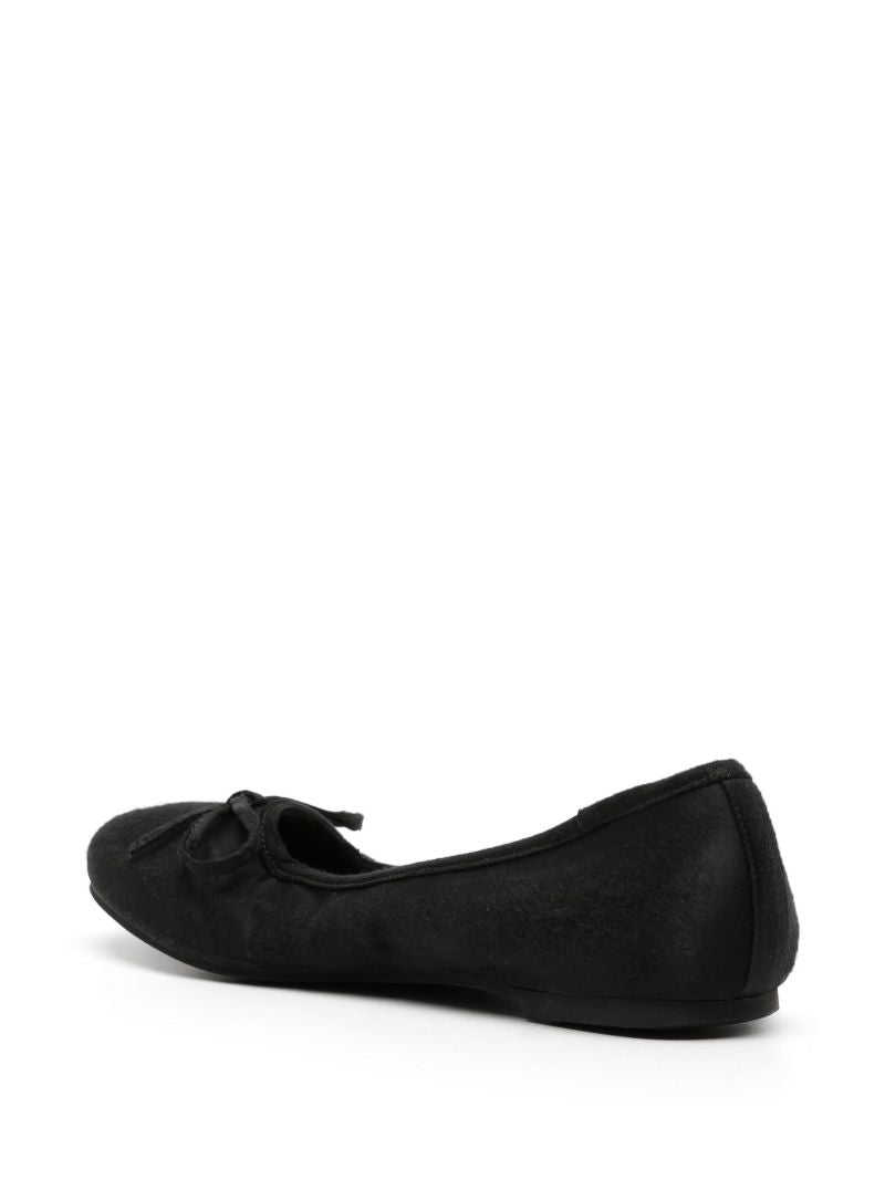 Black Leopold Ballerina Shoes
