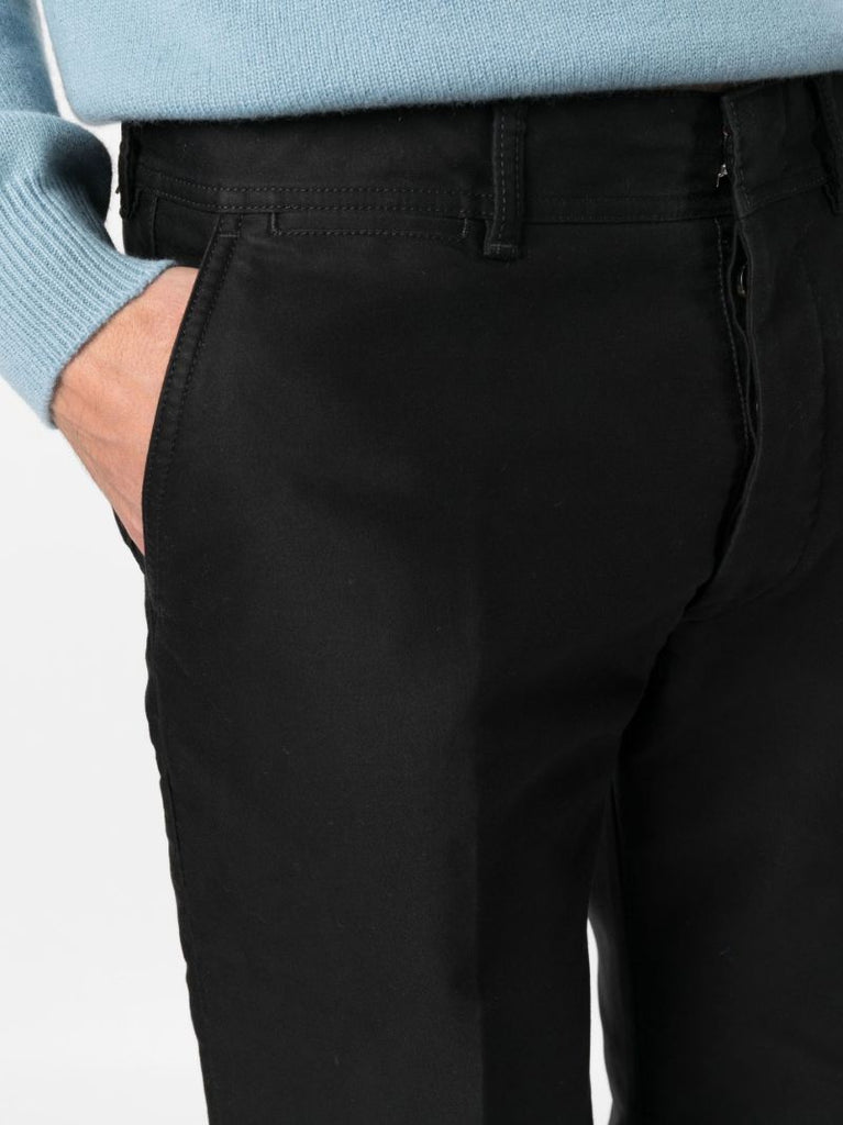 Black Straight-leg Trousers