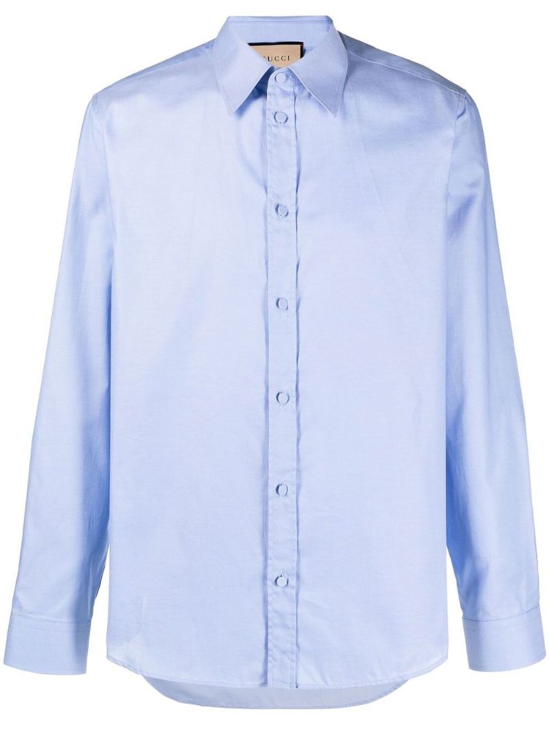 Blue Cotton Shirt