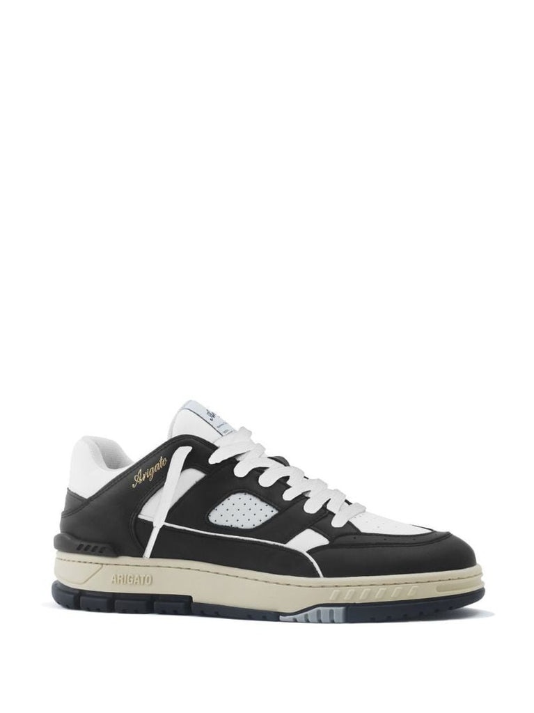 Black Area Lo Leather Sneakers