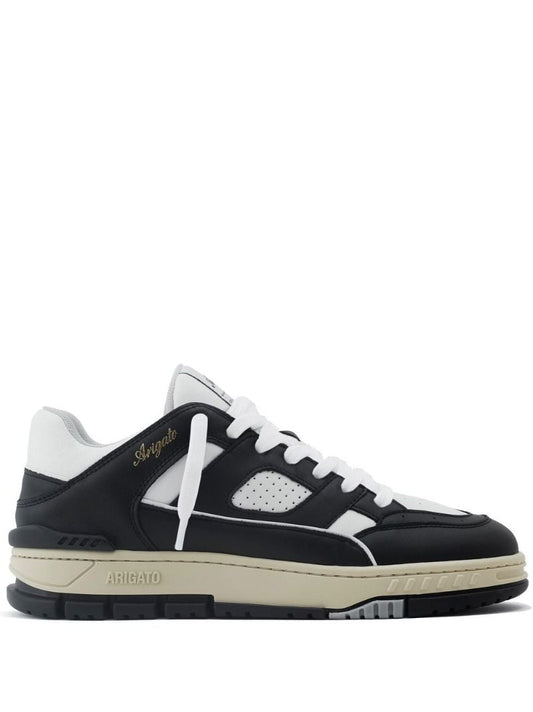 Black Area Lo Leather Sneakers