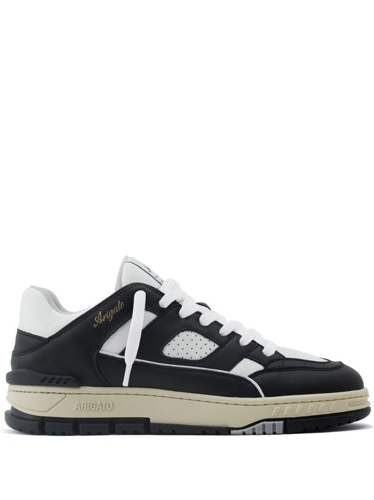 Black Area Lo Leather Sneakers