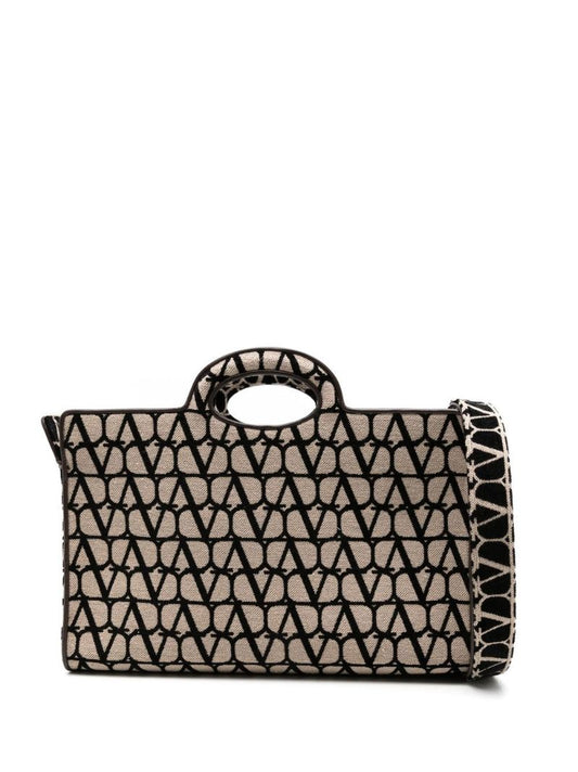 Black La Troisieme Toile Iconographe Tote Bag