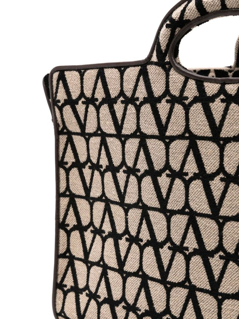 Black La Troisieme Toile Iconographe Tote Bag