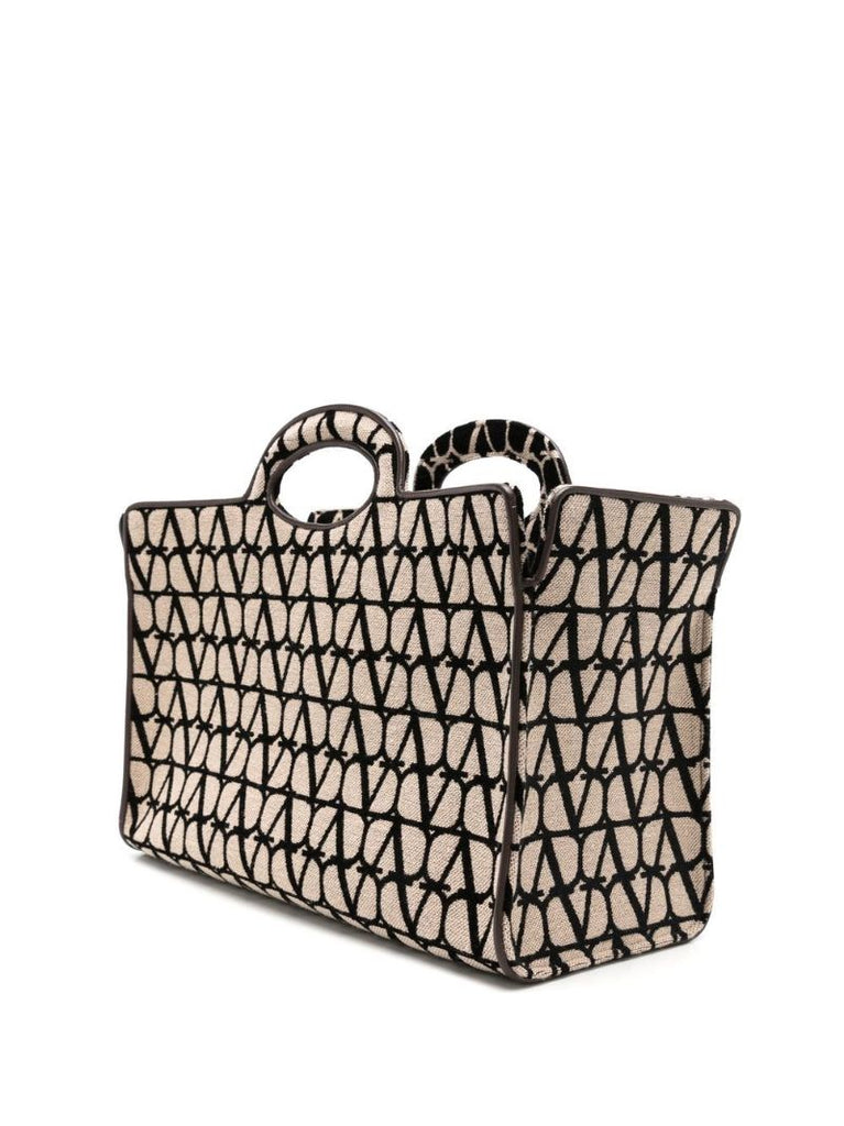 Black La Troisieme Toile Iconographe Tote Bag