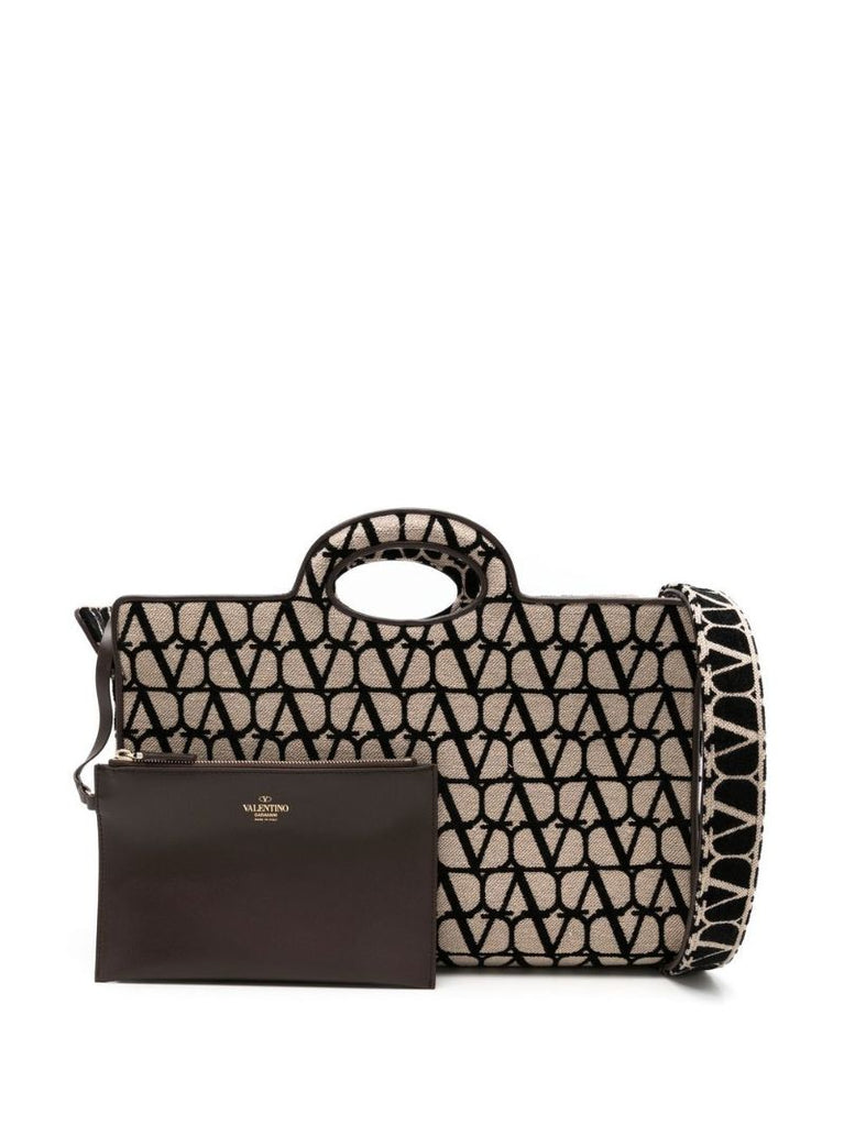 Black La Troisieme Toile Iconographe Tote Bag