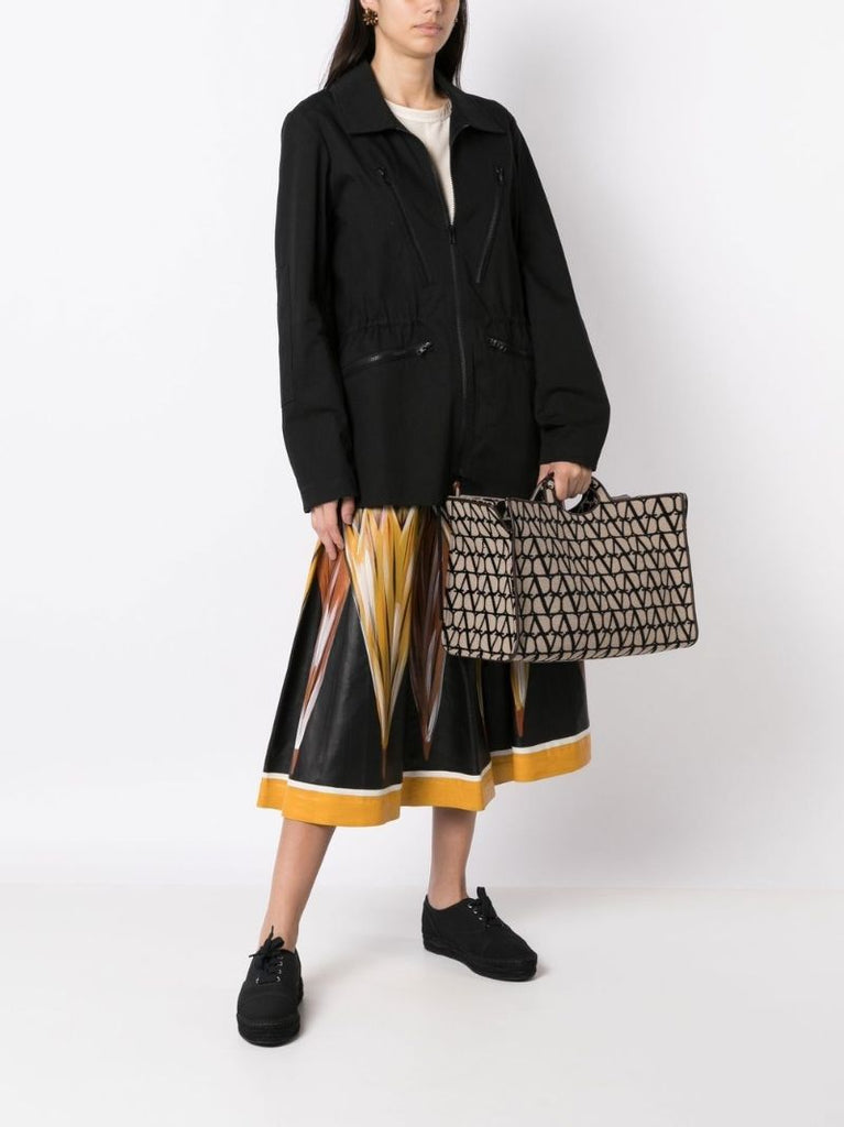 Black La Troisieme Toile Iconographe Tote Bag