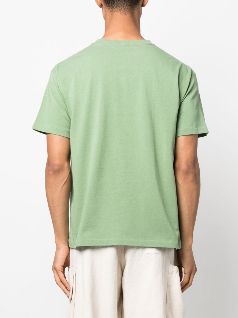 Green Tiny Zoo Cotton T-shirt
