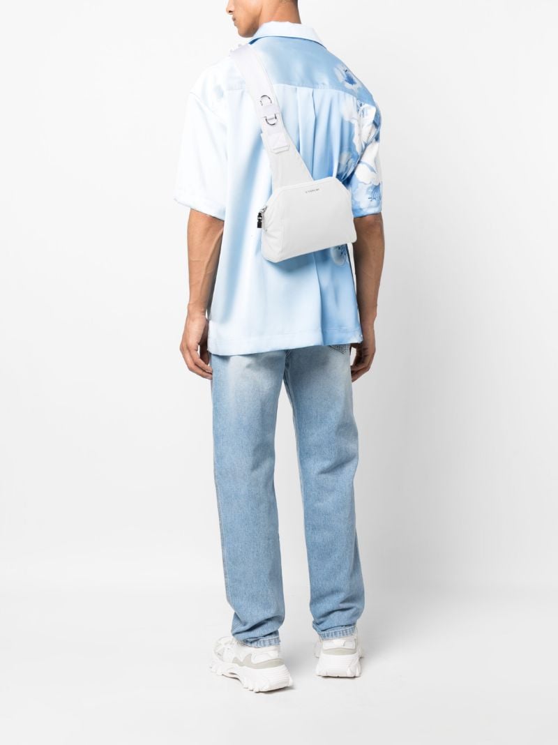 White Antigona Cross Body Messenger Bag