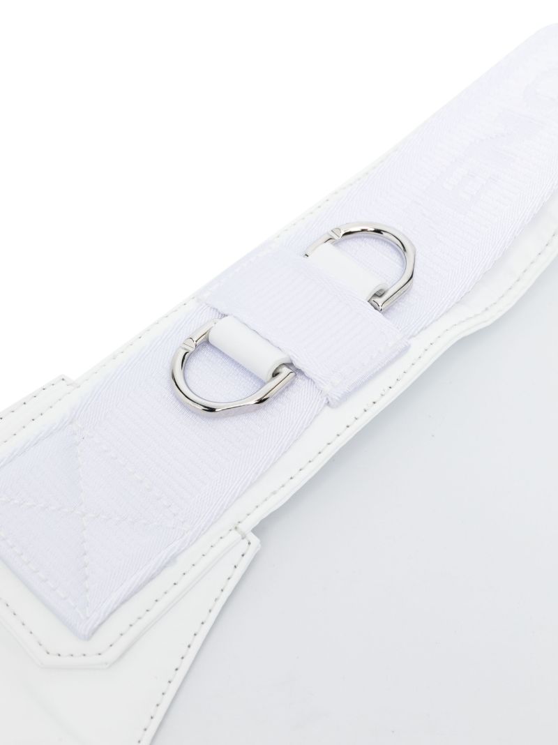 White Antigona Cross Body Messenger Bag