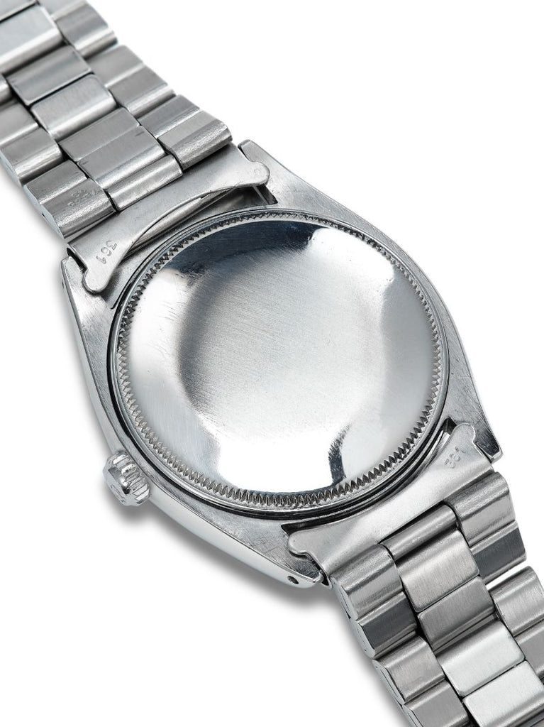 Reworked Vintage Stainless Steel Rolex Oyster Perpetual Watch