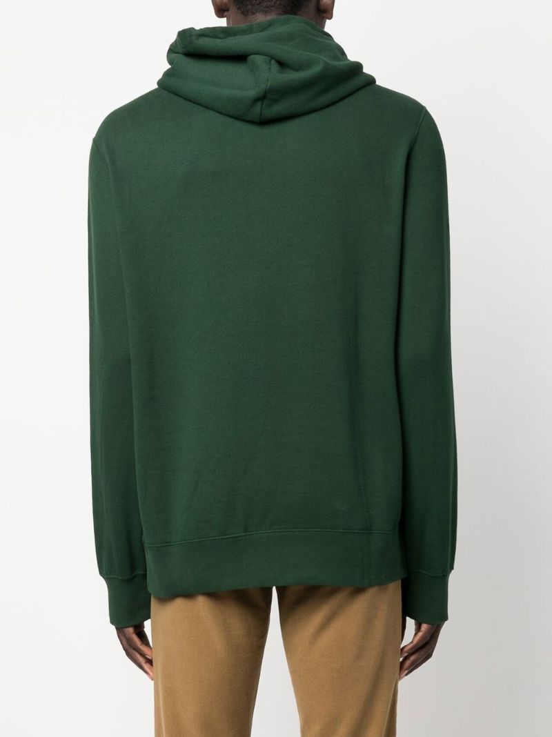 Green the Five Horsemen Print Hoodie