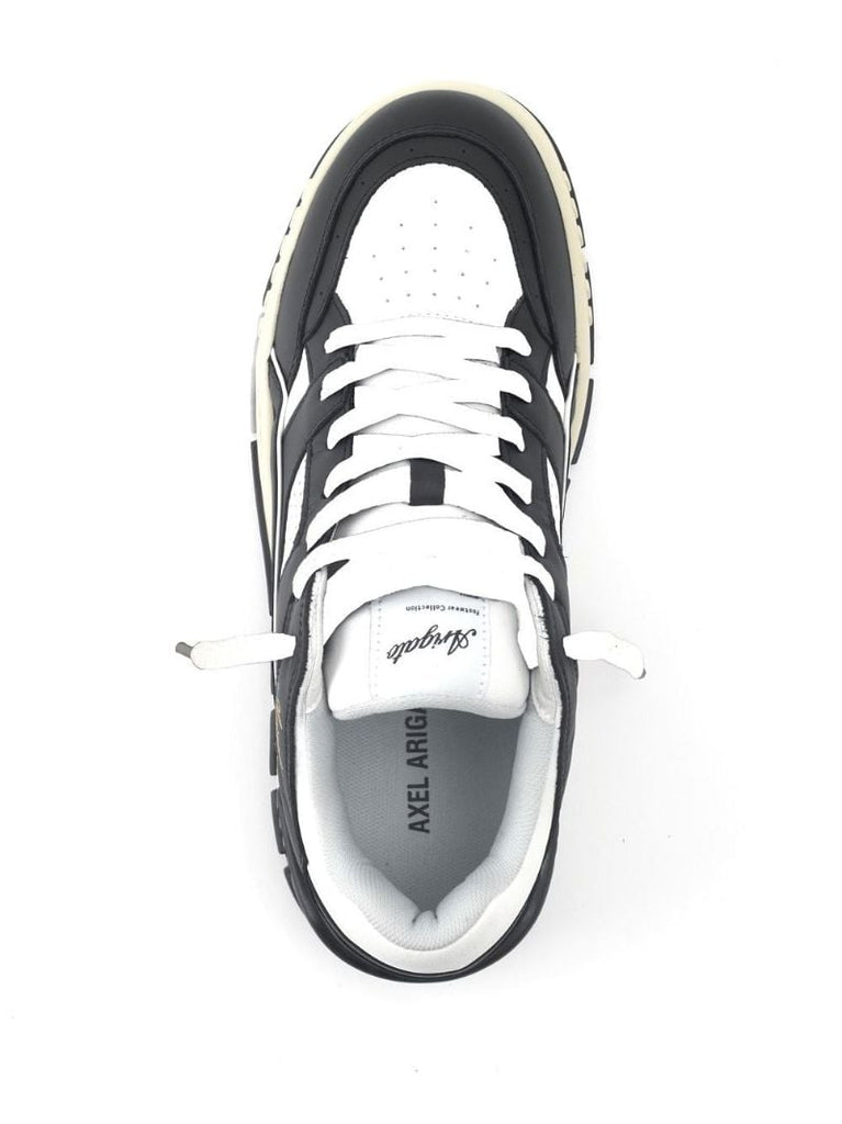 Black Area Low-top Sneakers