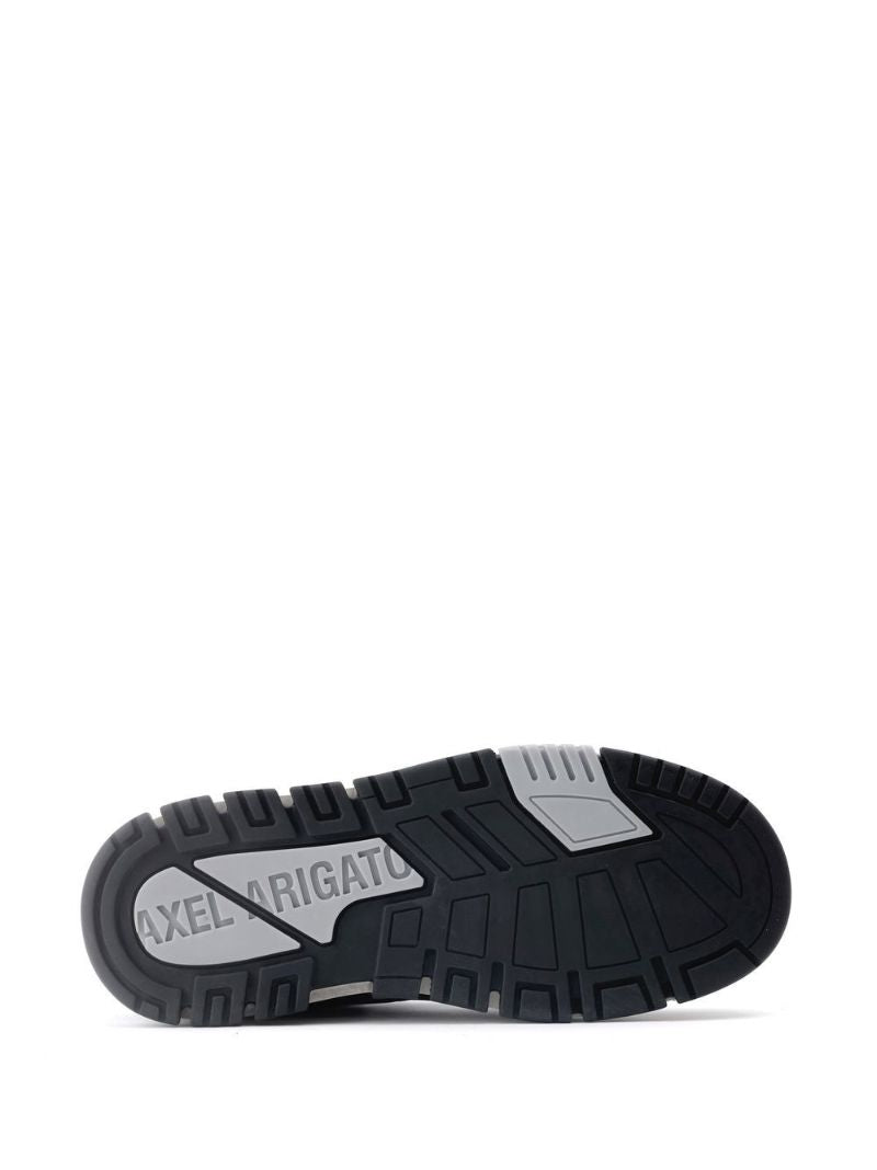 Black Area Low-top Sneakers