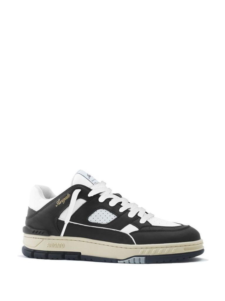 Black Area Low-top Sneakers