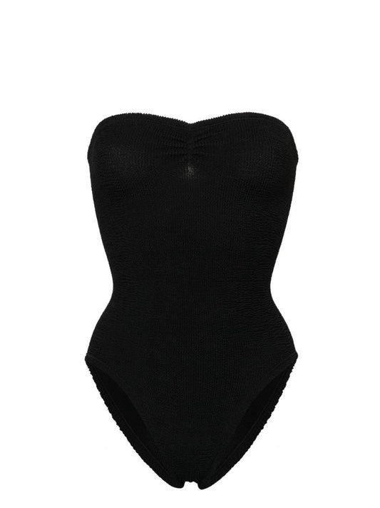 Black Brooke Crinkle Swimsuit