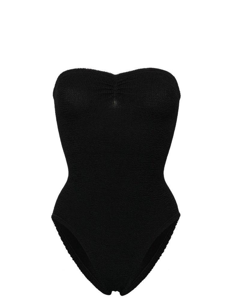 Black Brooke Crinkle Swimsuit