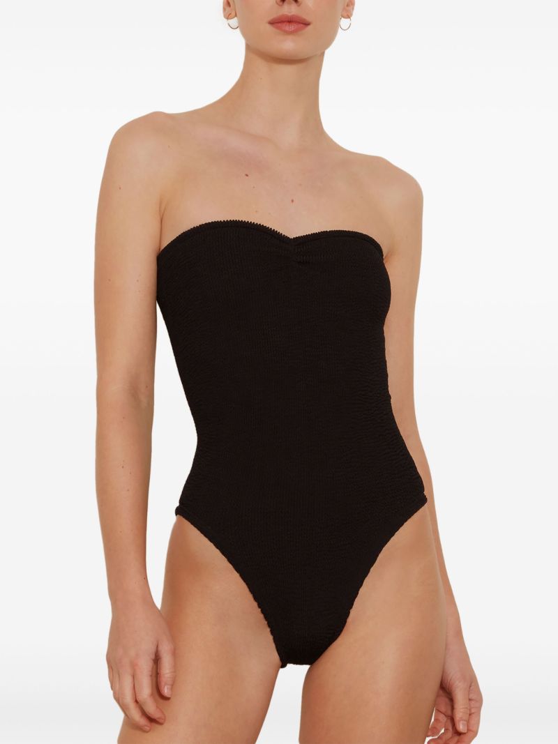 Black Brooke Crinkle Swimsuit