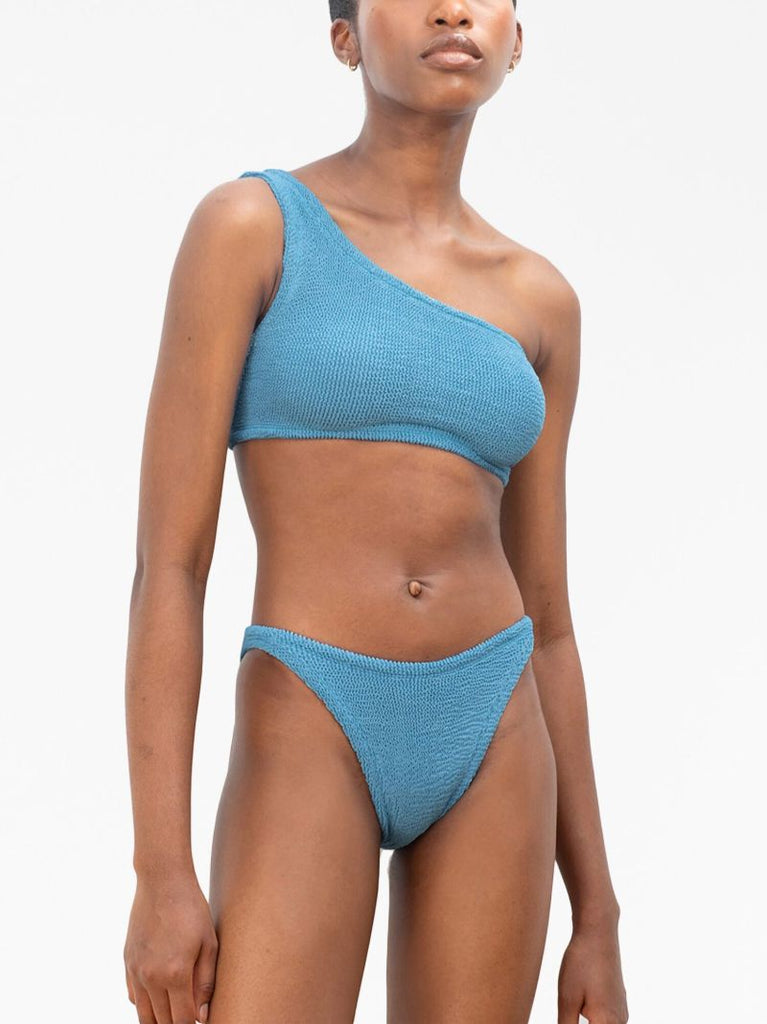 Blue Nancy Crinkle Bikini