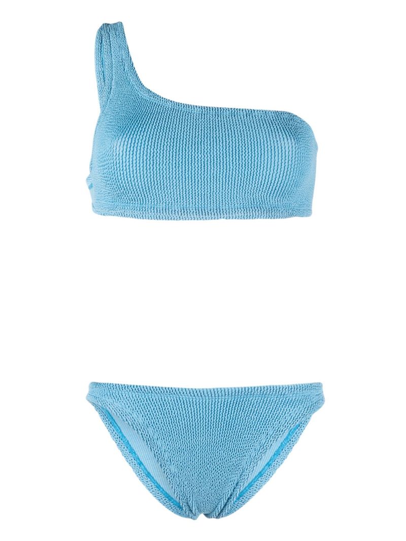 Blue Nancy Crinkle Bikini