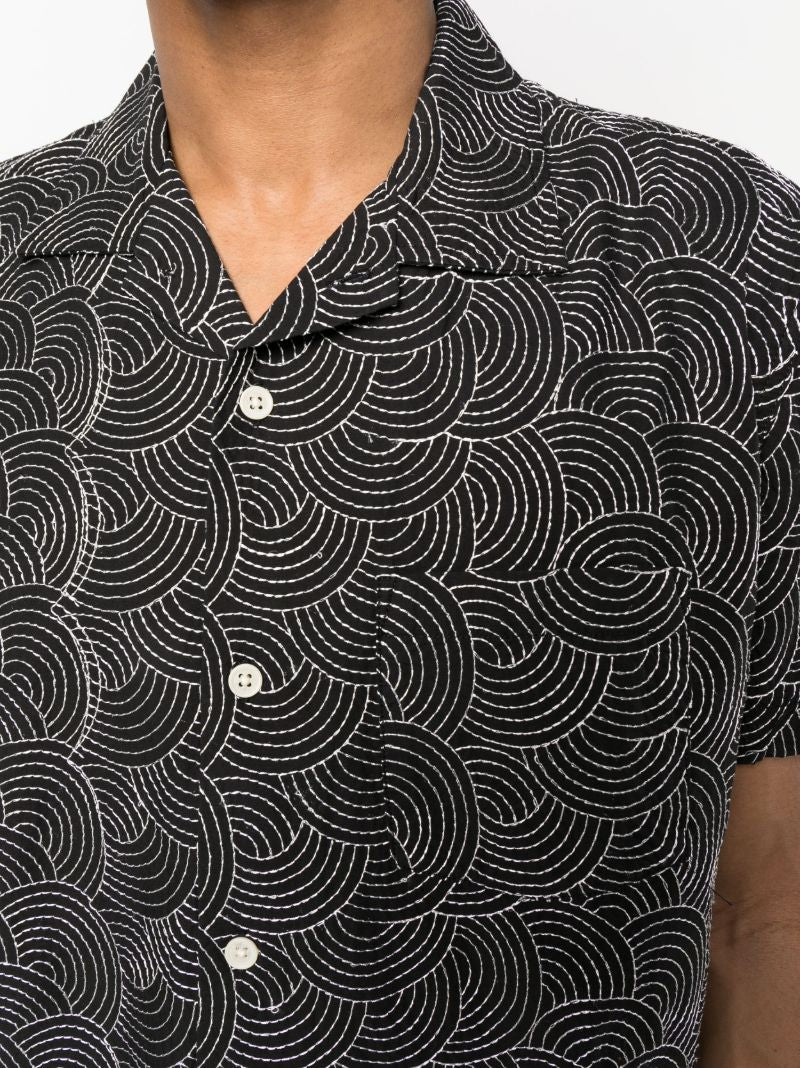 Black Mind Spin Short Sleeve Shirt