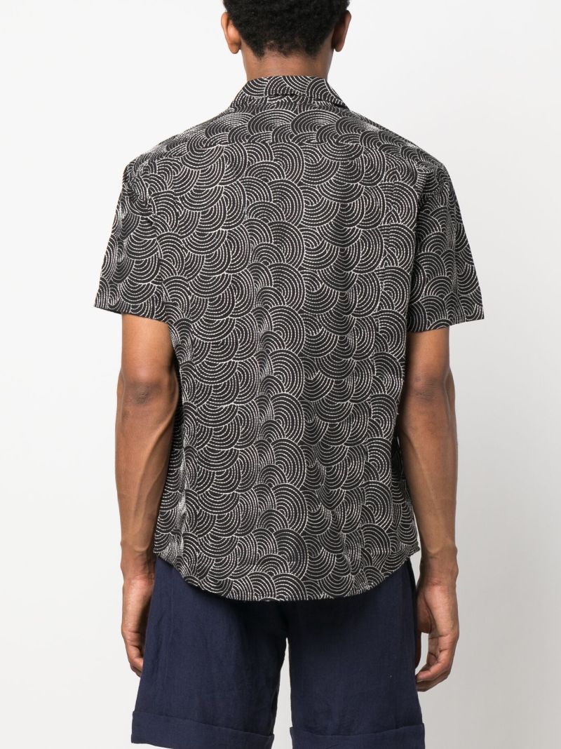Black Mind Spin Short Sleeve Shirt
