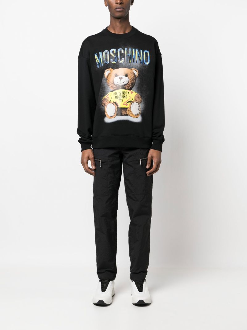 Black Teddy Bear Sweatshirt