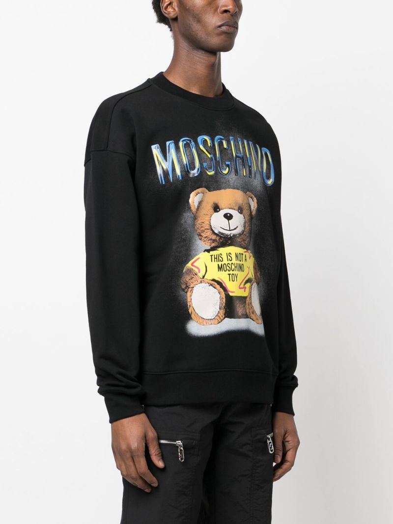 Black Teddy Bear Sweatshirt