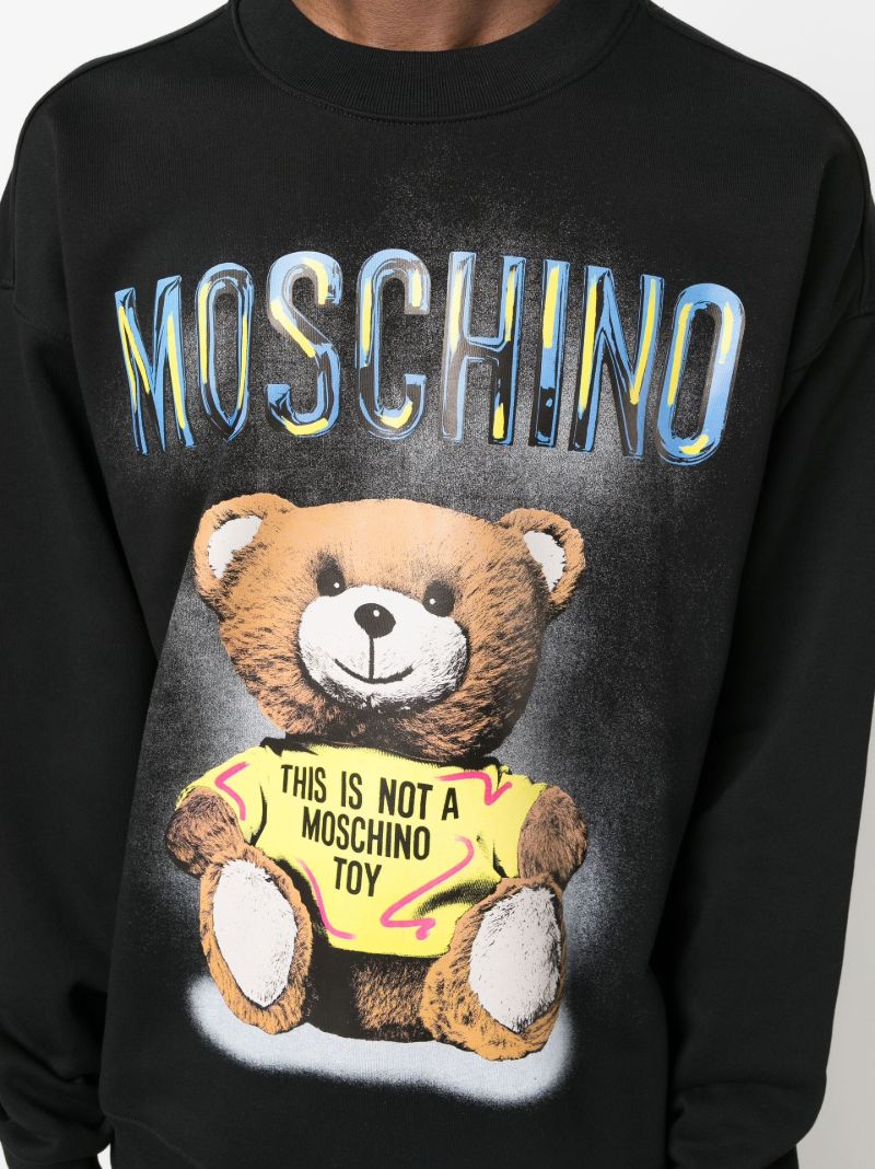 Black Teddy Bear Sweatshirt